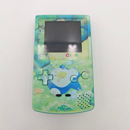 Nintendo Game Boy Advance Pokemon Snorlax Retroilluminato Console Custom