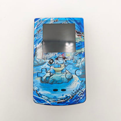 Nintendo Game Boy Advance Pokemon Blastoise Retroilluminato Console Custom