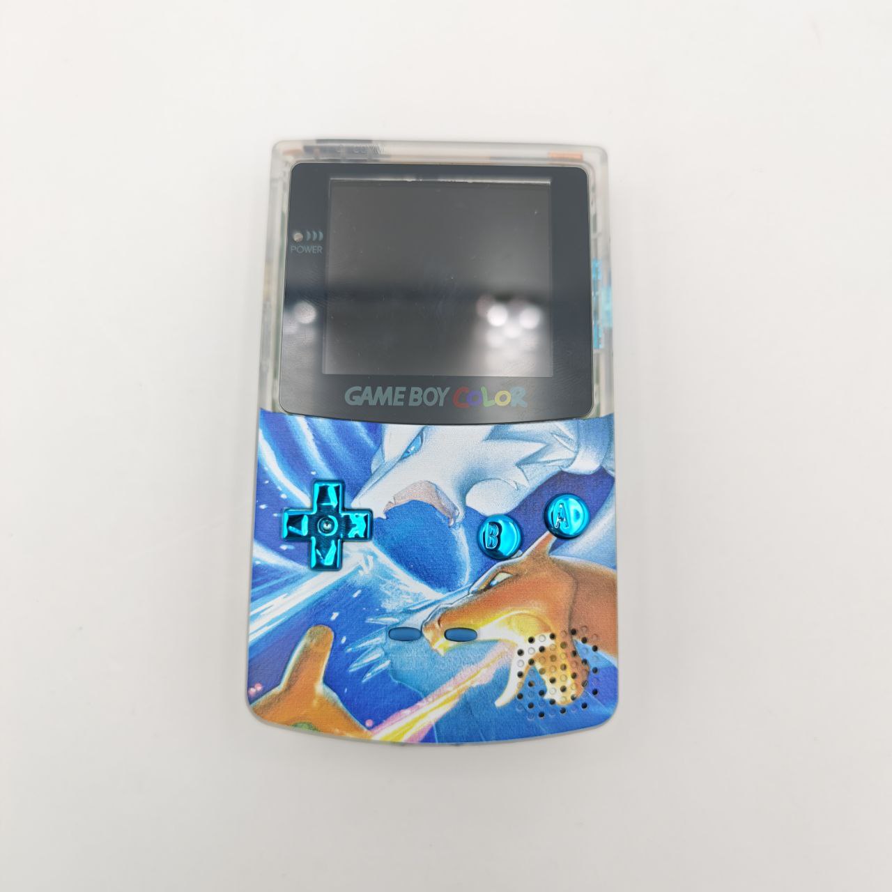 Nintendo Game Boy Advance Pokemon Charizard Reshiram Retroilluminato Custom