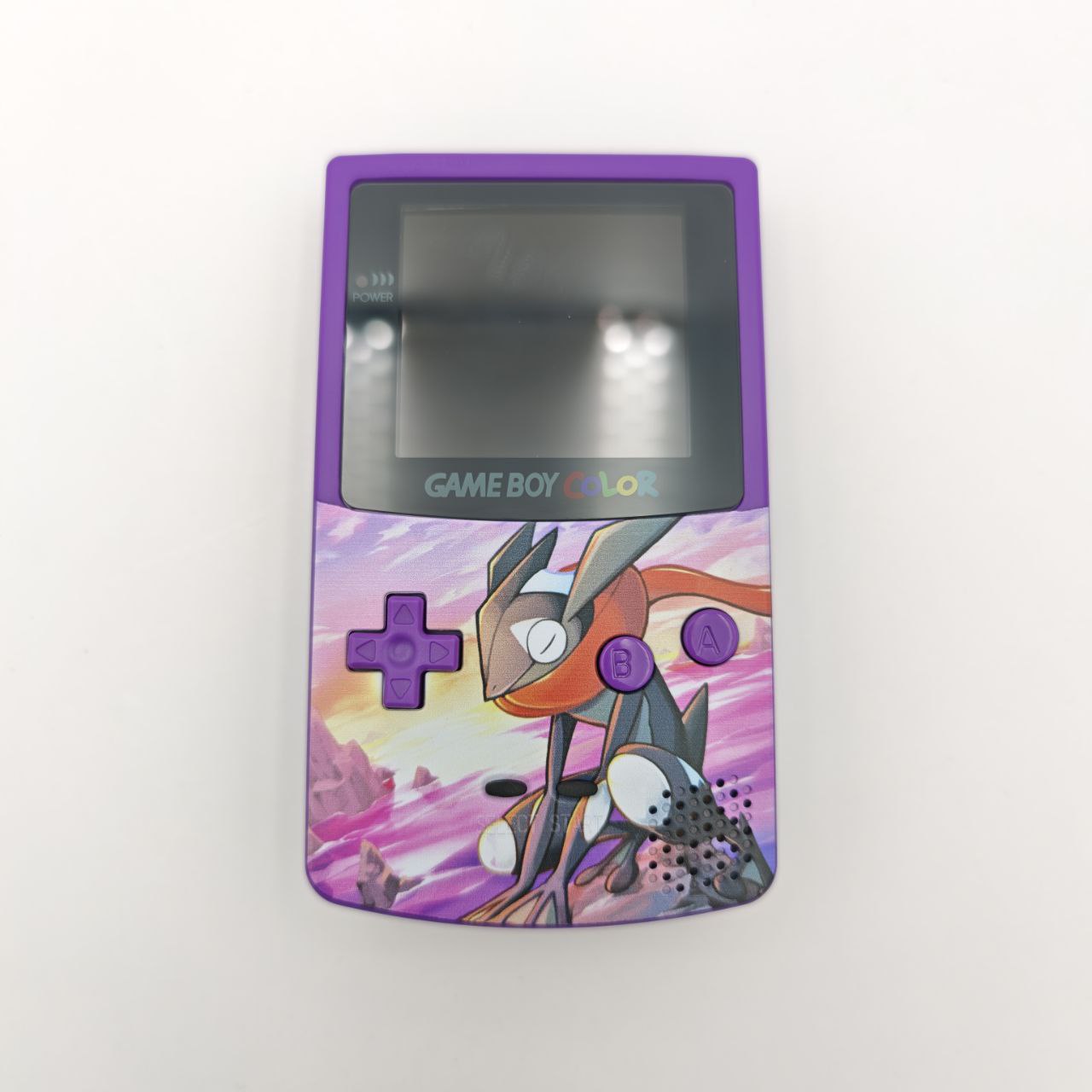 Nintendo Game Boy Advance Pokemon Greninja Retroilluminato Console Custom