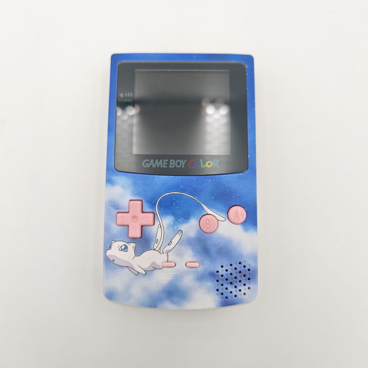 Nintendo Game Boy Advance Pokemon Mew Retroilluminato Console Custom