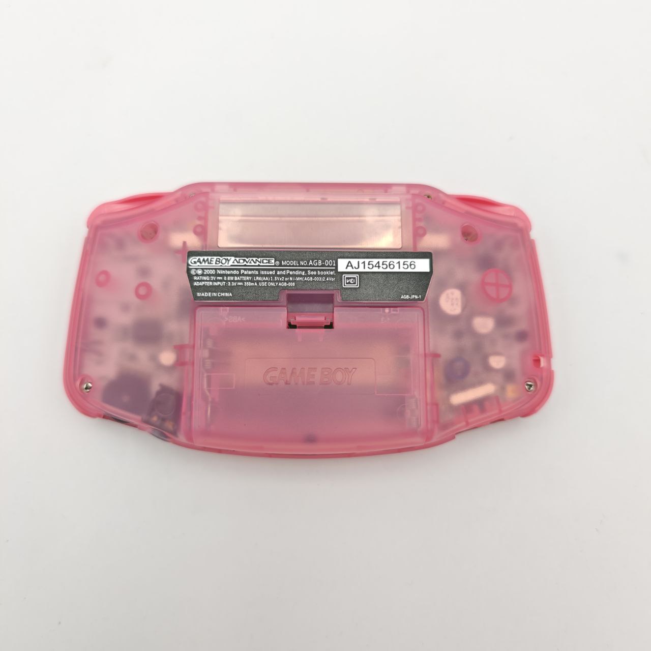Nintendo Game Boy Advance Kirby Pink Custom Backlit Console