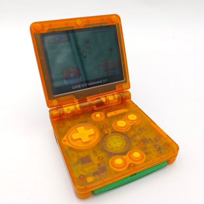 Nintendo Game Boy Advance SP Pokemon Charizard Venusaur Retroilluminato Custom