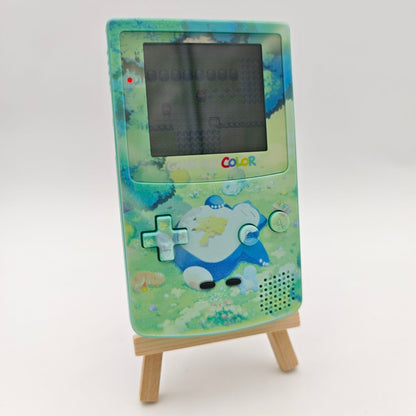 Nintendo Game Boy Advance Pokemon Snorlax Retroilluminato Console Custom