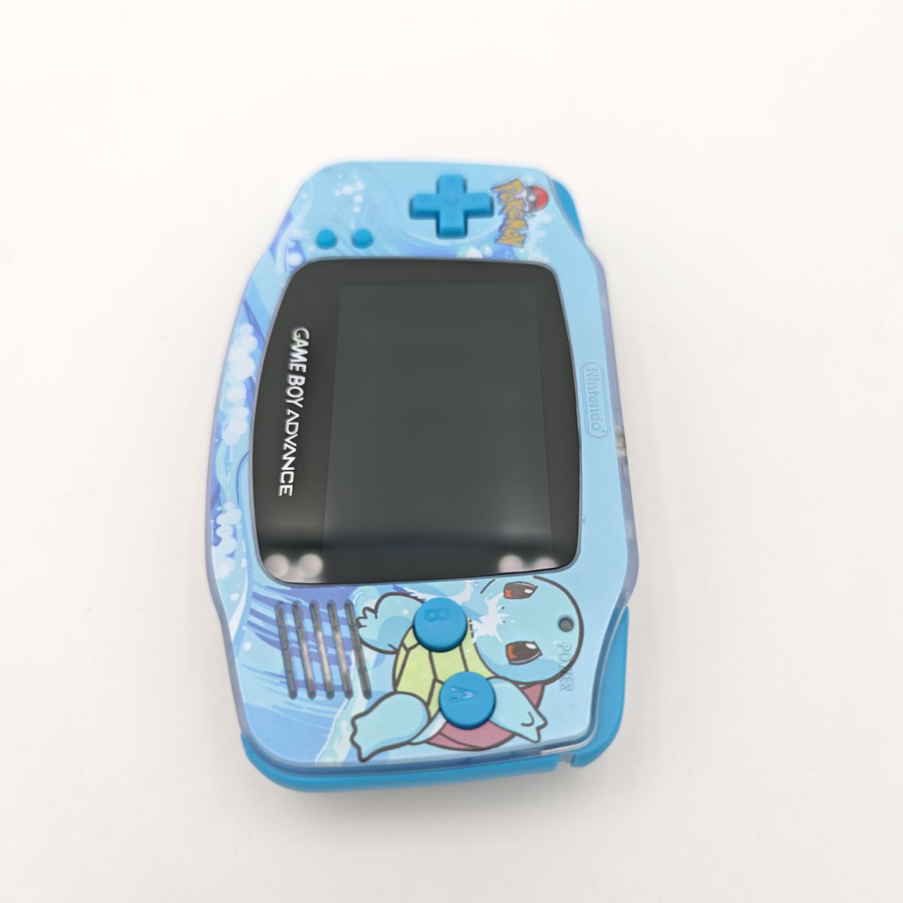 Nintendo Game Boy Advance Pokemon Squirtle Retroilluminato Console Custom