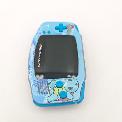 Nintendo Game Boy Advance Pokemon Squirtle Retroilluminato Console Custom