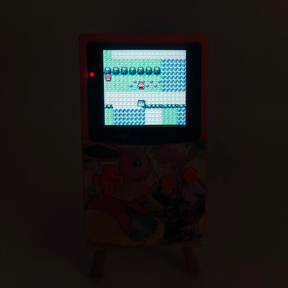 Nintendo Game Boy Advance Pokemon Flareon Retroilluminato Console Custom