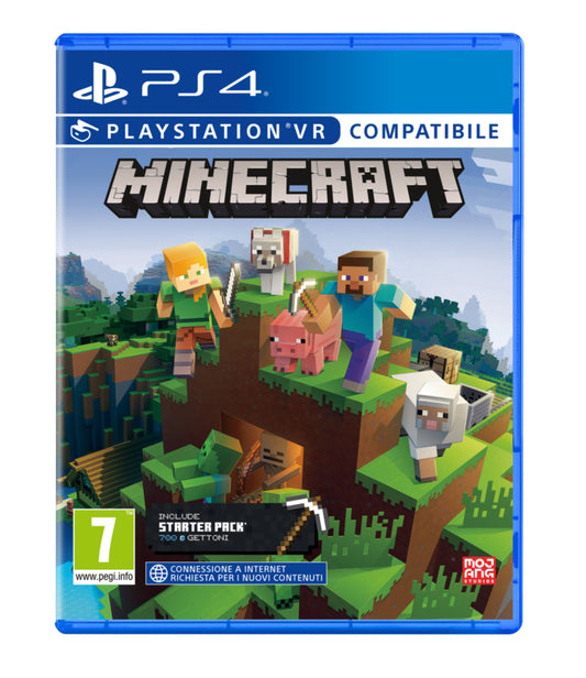 Gioco Minecraft VR Edition per PS4 Playstation 4