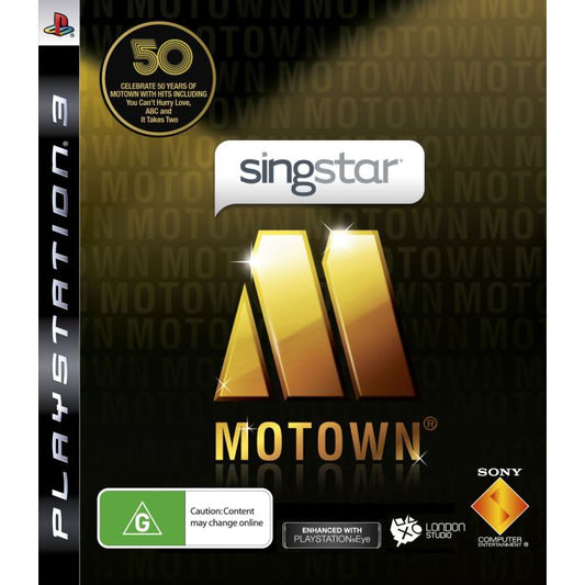 Gioco SingStar Motown per PS3 Playstation 3