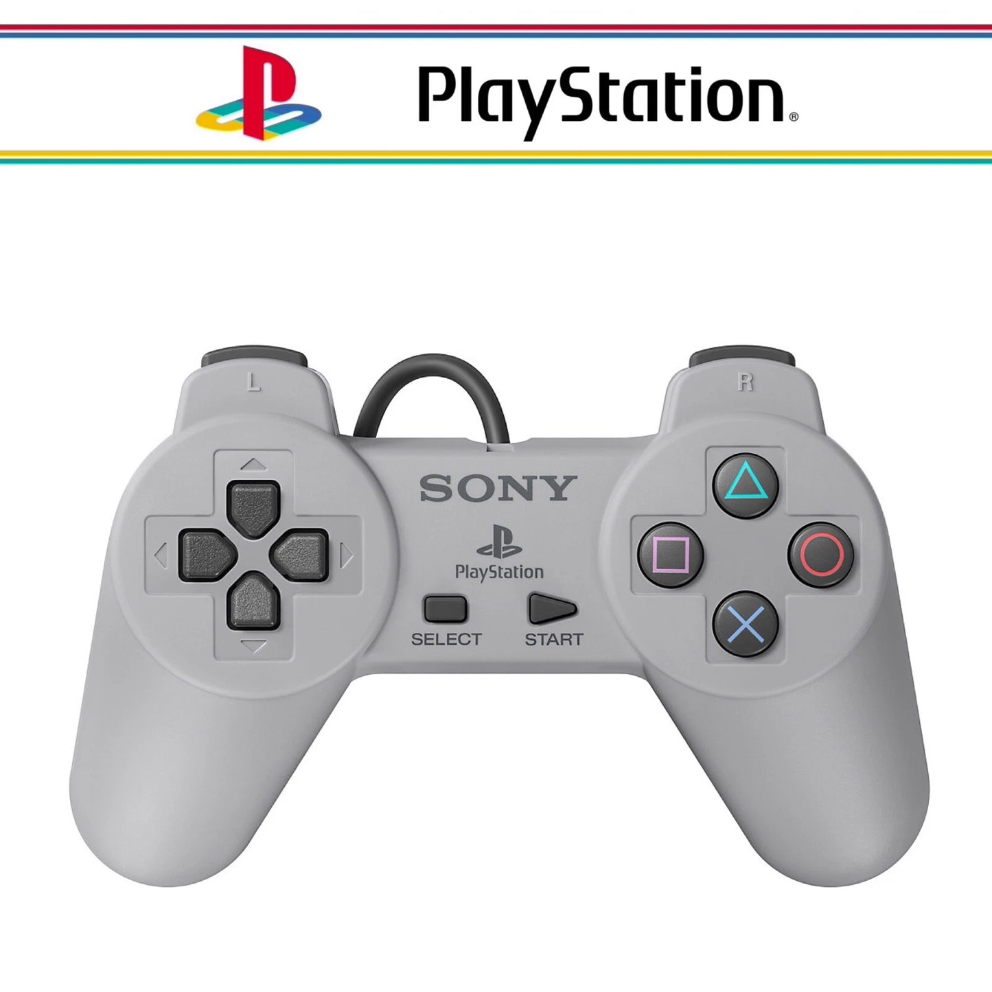 Original Sony PS1 Playstation One Controller Wired Joystick - Under Warranty