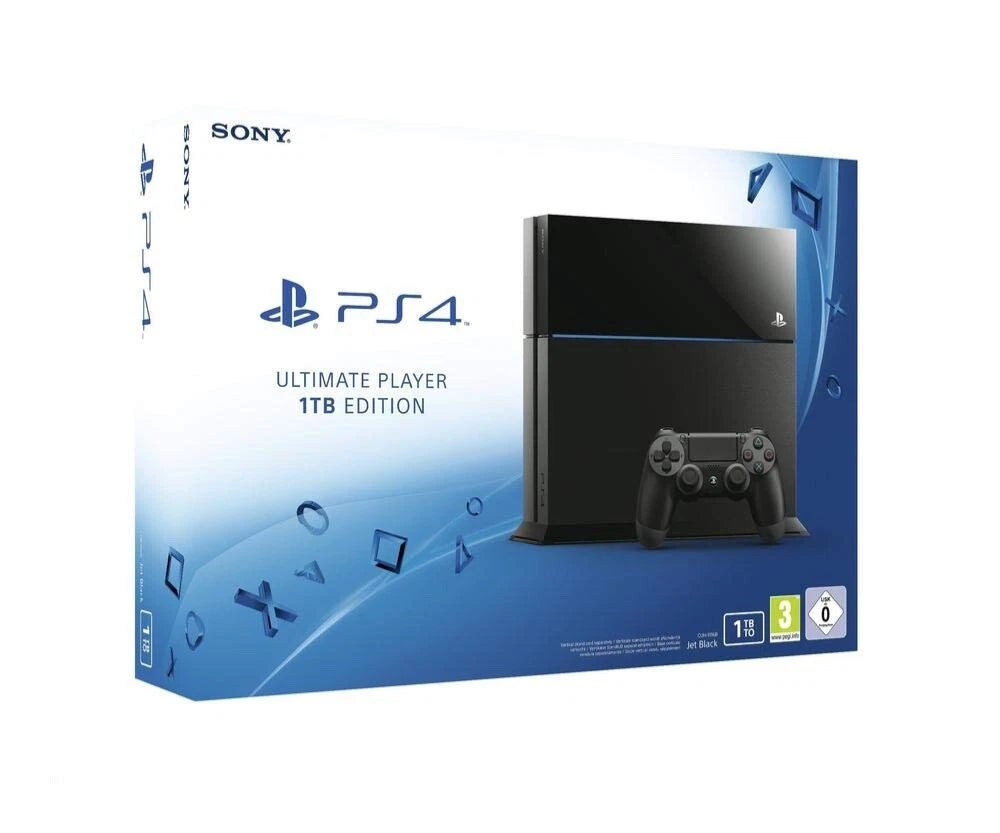 Playstation 4 Ps4 Pro Slim Fat Ps 4 Console con Controller e FW Basso - In Garanzia
