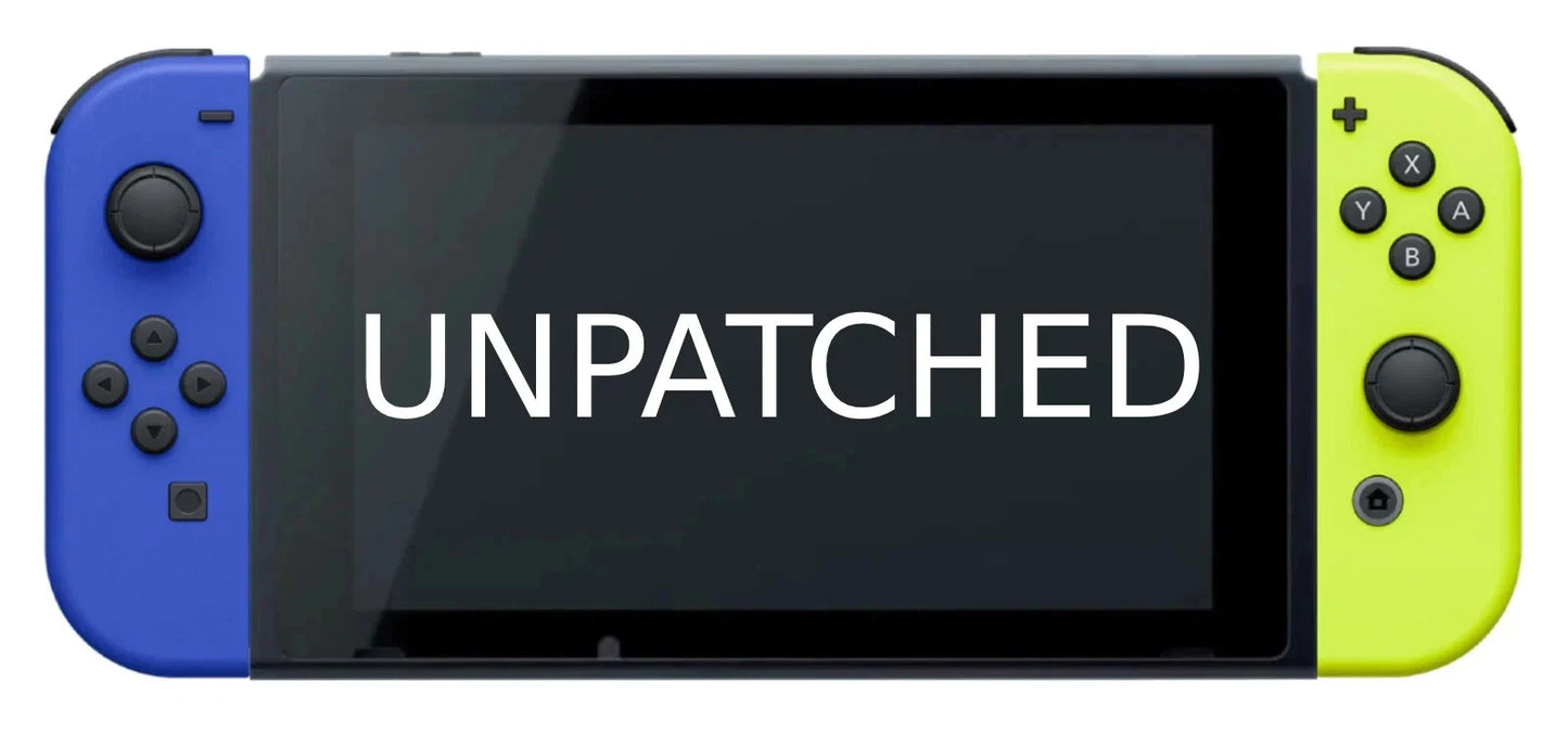 Nintendo Switch UNPATCHED Console Originale Seriale Basso IN GARANZIA-ECCELLENTE