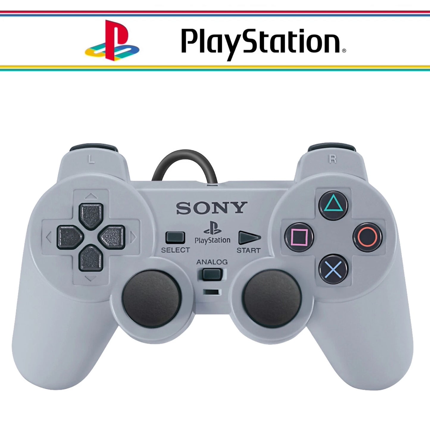 Original Sony PS1 Playstation One Controller Wired Joystick - Under Warranty