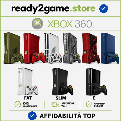 Gebrauchte Xbox 360 (Fat, Slim) und diverse Microsoft-Konsolen mit Kabeln – mit Garantie