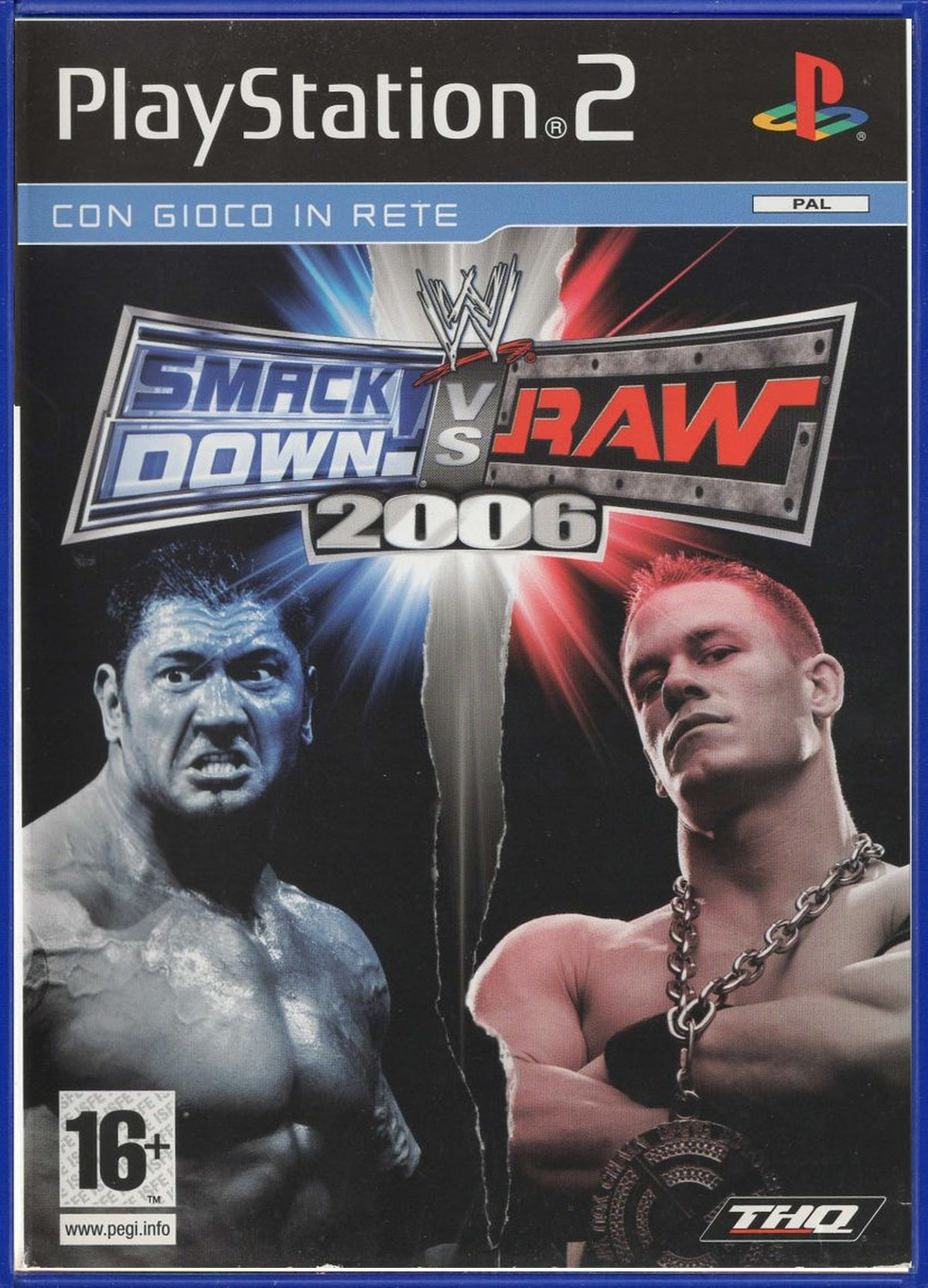 Gioco SmackDown VS Raw 2006 per PS2 Playstation 2
