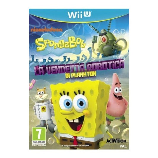 Gioco Spongebob La Vendetta Robotica di Plankton per Nintendo Wii U