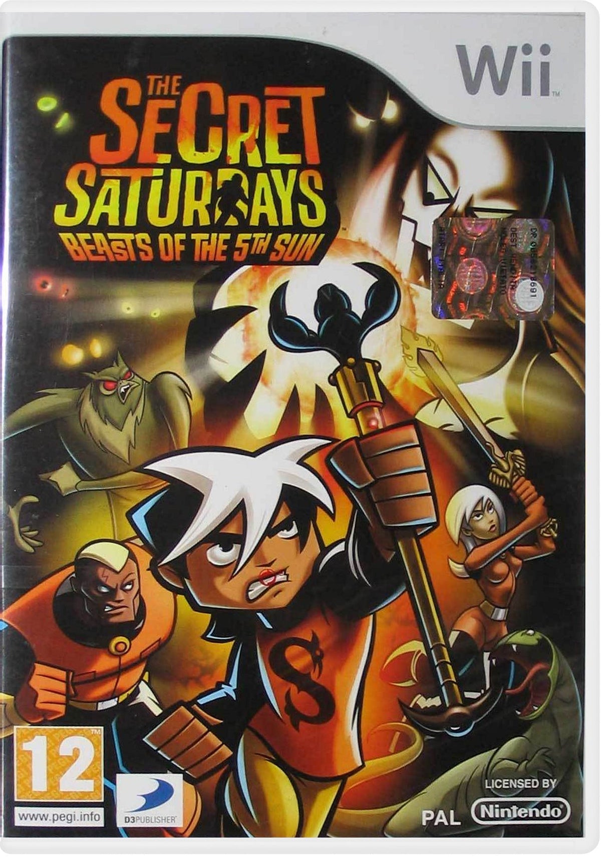 Gioco The Secret Saturdays: Beasts of the 5th Sun per Nintendo Wii